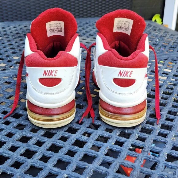 Nike Air Force Max B 'White Varsity Red' (2002) Vintage - Picture 10 of 13